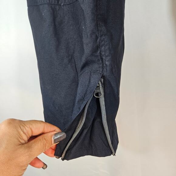 Ride Snowboards Black Ski Snow Cell 5 Series 28 x 28 Unisex Waterproof Pants - Picture 5 of 13